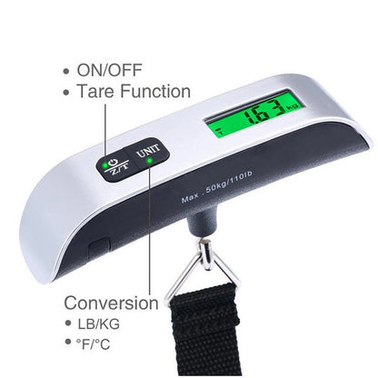 Digital Handheld Luggage Scale